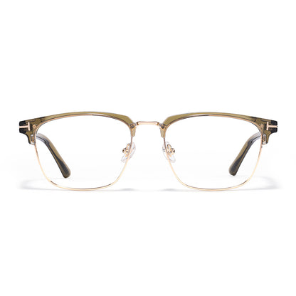 Peta Eyeglasses in Seaweed & Grey/Brown