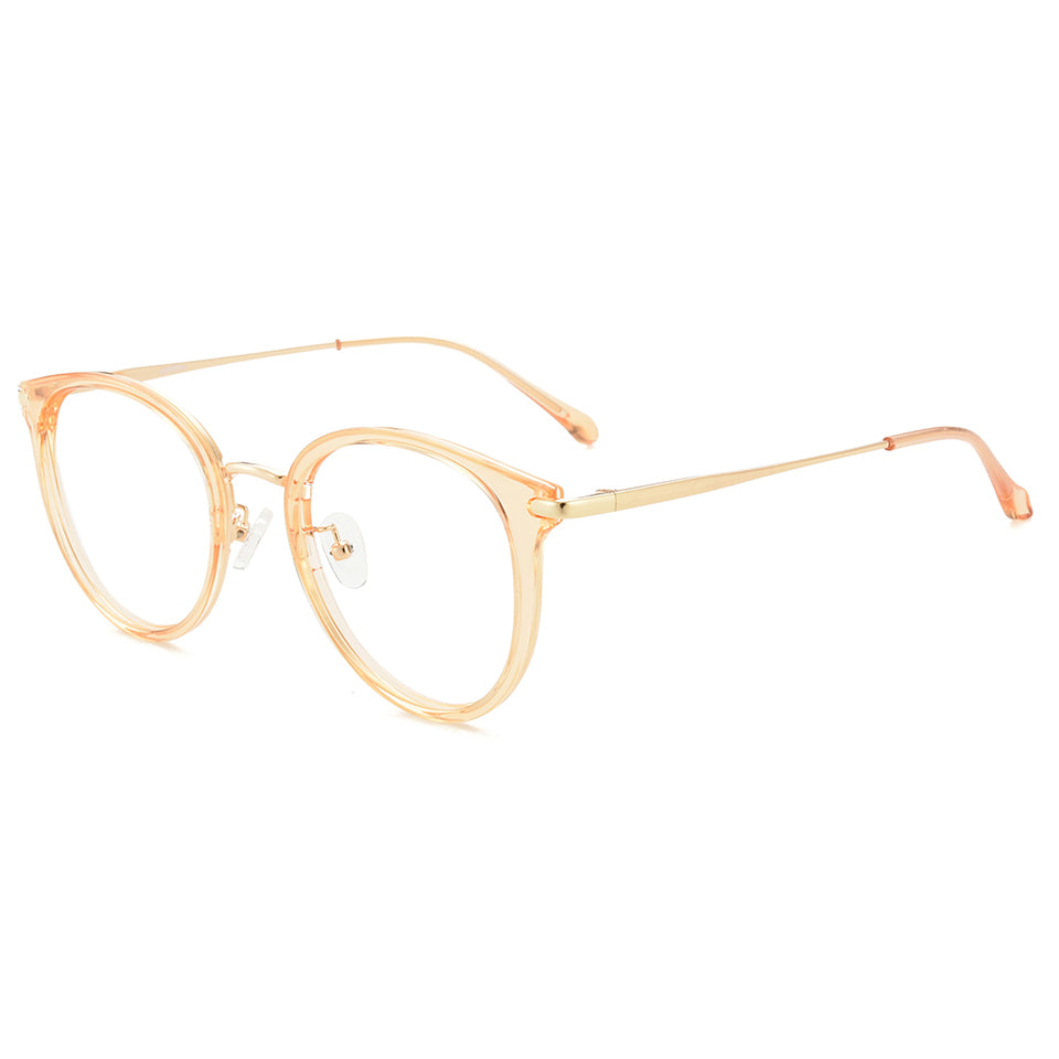 Mona Eyeglasses in Champagne