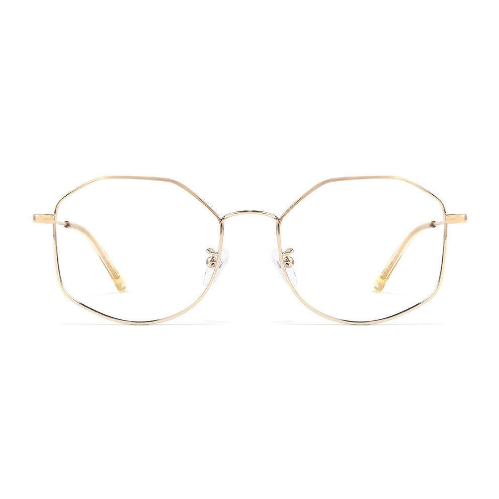 Ayn Eyeglasses in Gold