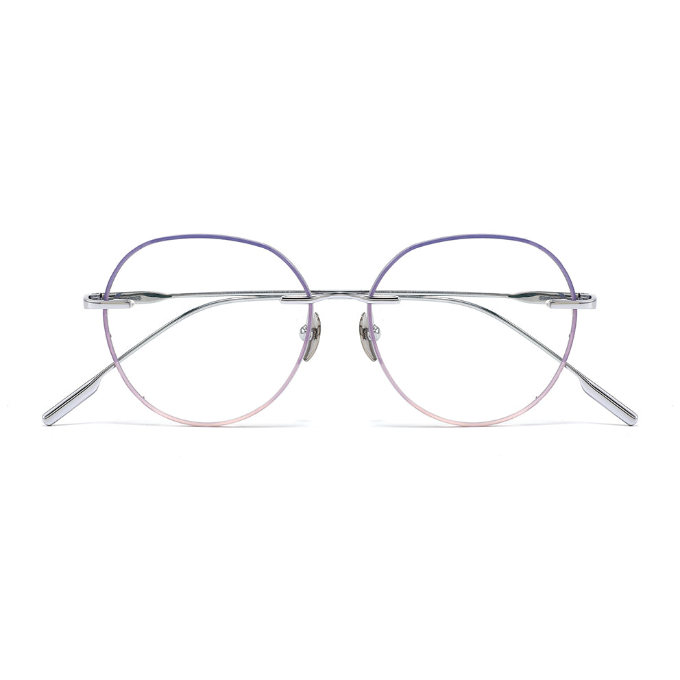 Aura Eyeglasses in Silver