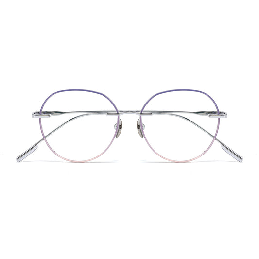 Aura Eyeglasses in Silver