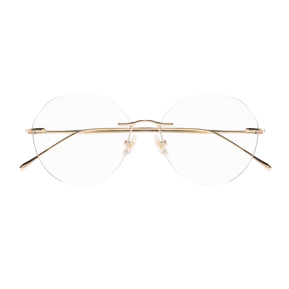 Cool Eyeglasses in Gold