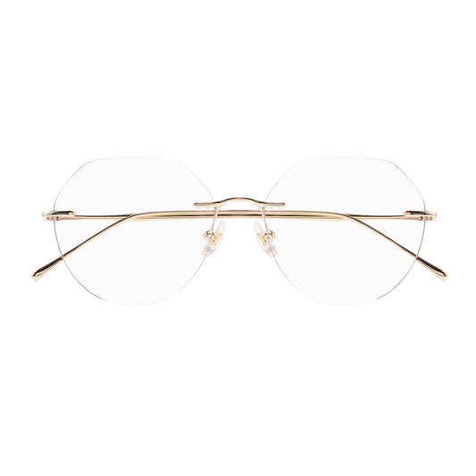 Cool Eyeglasses in Gold