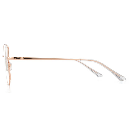 Hailey Eyeglasses in Rose Gold