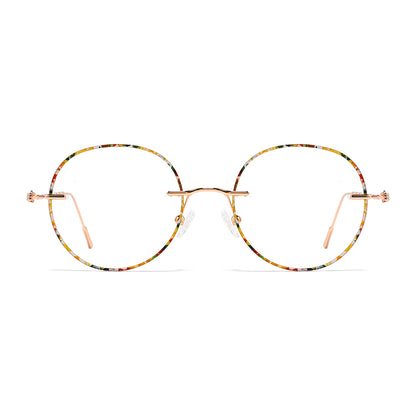 Gillian Eyeglasses in Yellow Floral