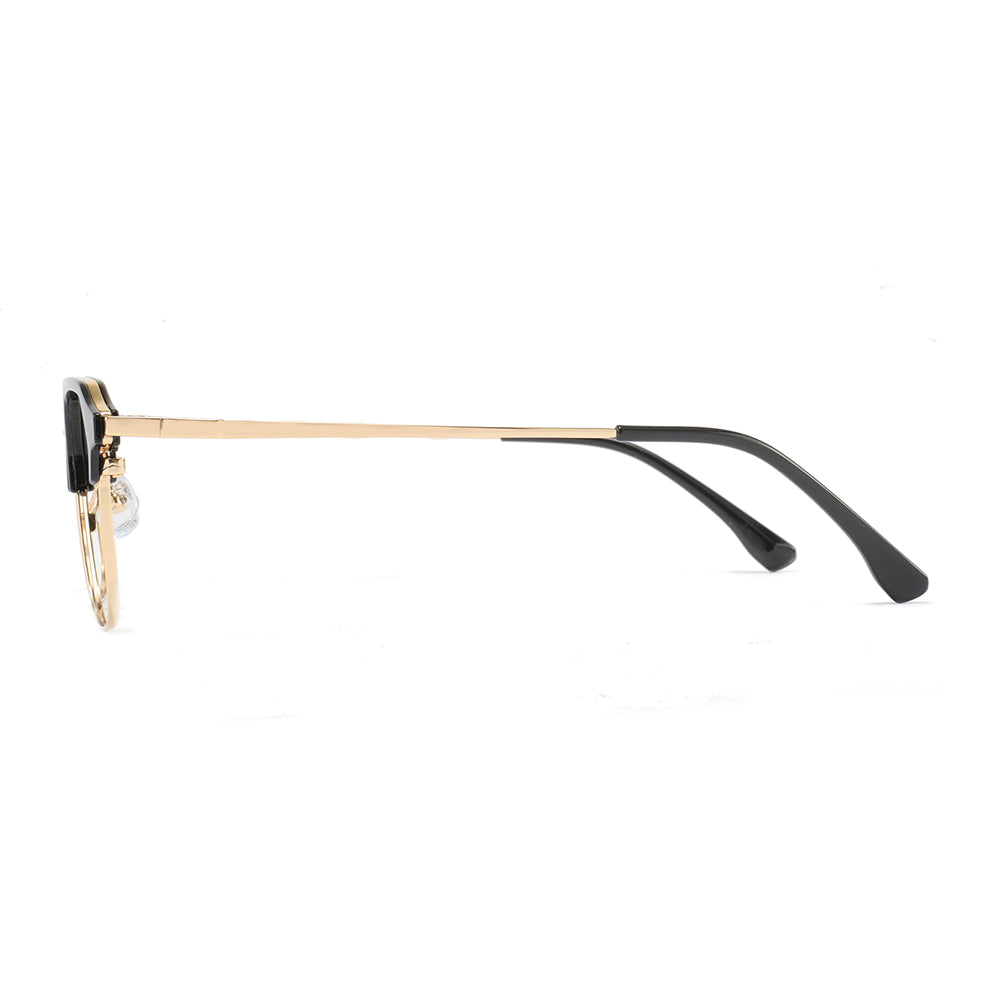 Kiki Eyeglasses in Black & Gold