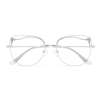 Bliss Eyeglasses in Silver