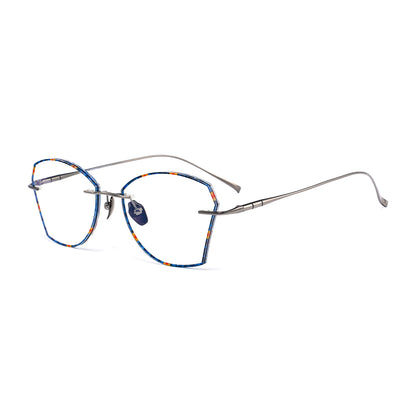 Sarff Eyeglasses in Orange Floral