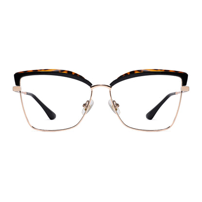 Guare Eyeglasses in Black & Warm Tortoise