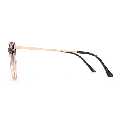 Cili Eyeglasses in Black & Champagne