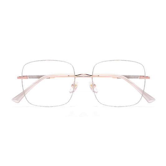 Sparkle Eyeglasses in Rose Gold & Silver