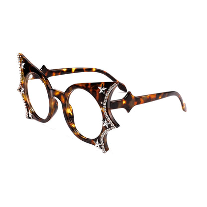 Jenna Eyeglasses in Warm Tortoise