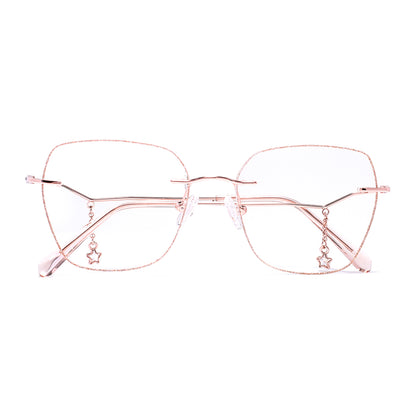 Hesper Eyeglasses in Rose Gold