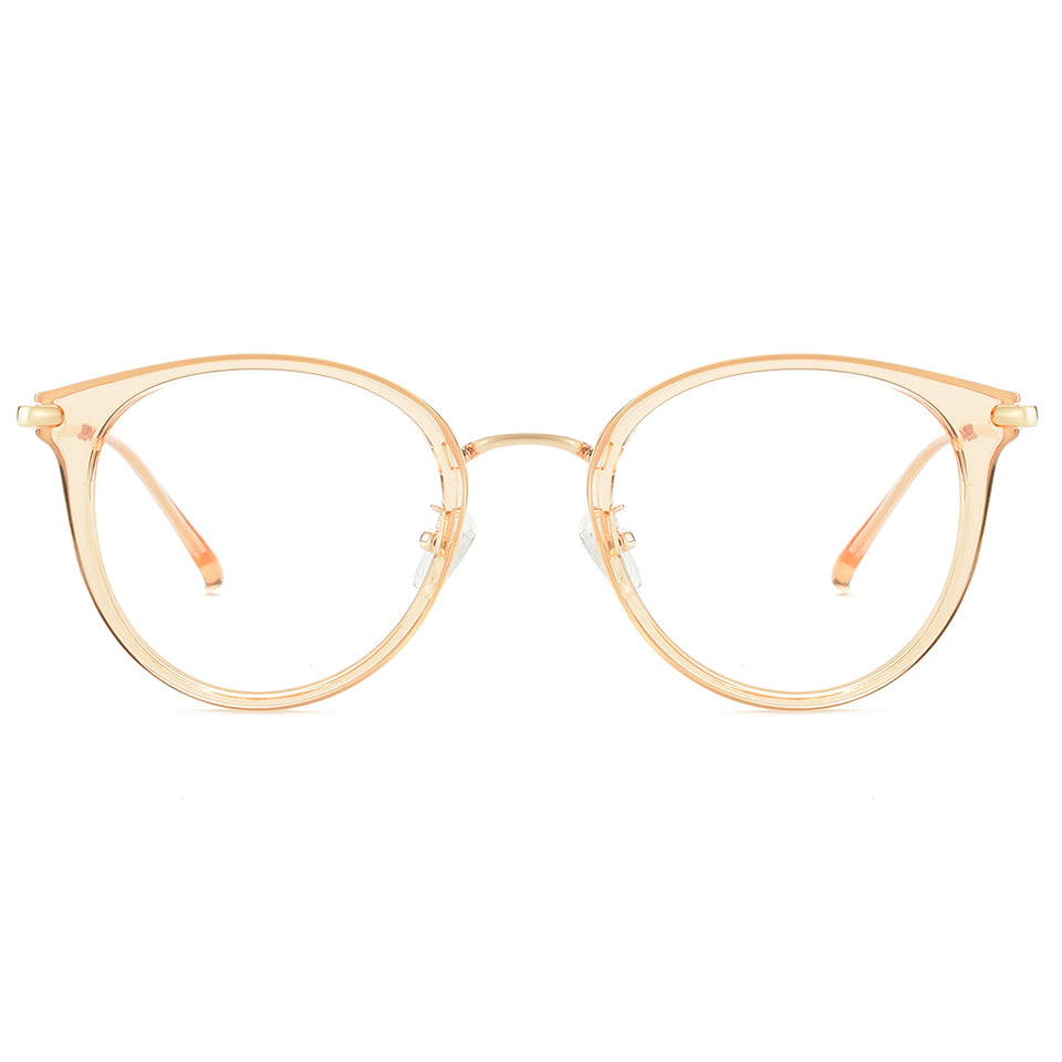 Mona Eyeglasses in Champagne