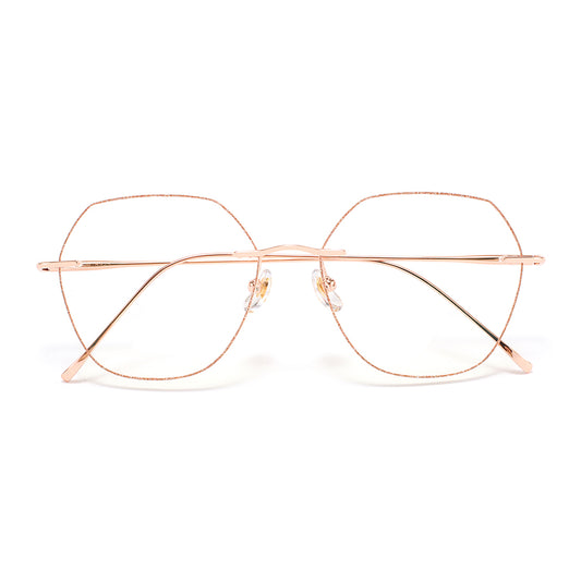 Cervine Eyeglasses in Rose Gold