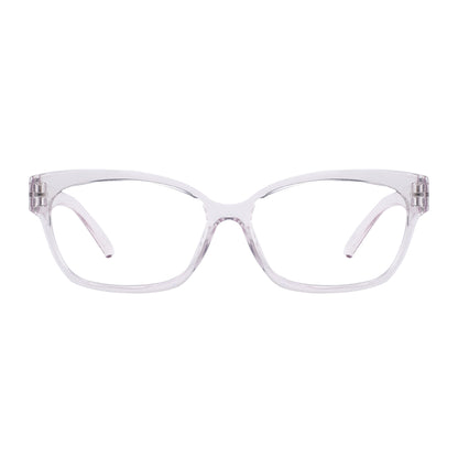 Safia Eyeglasses in Clear Pink