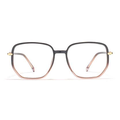 Gerda Eyeglasses in Grey & Champagne