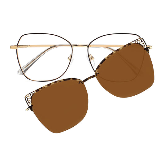 Berreth Eyeglasses in Warm Tortoise