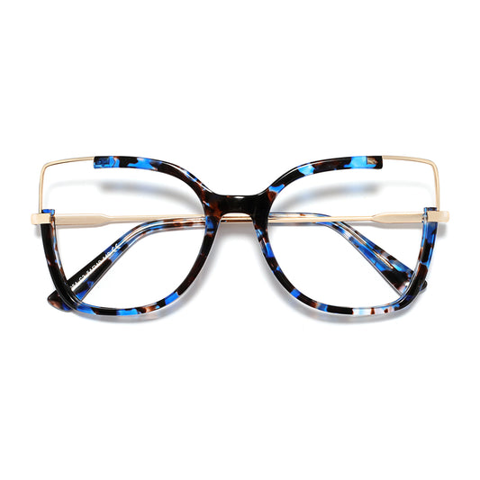 Venus Eyeglasses in Blue Tortoise