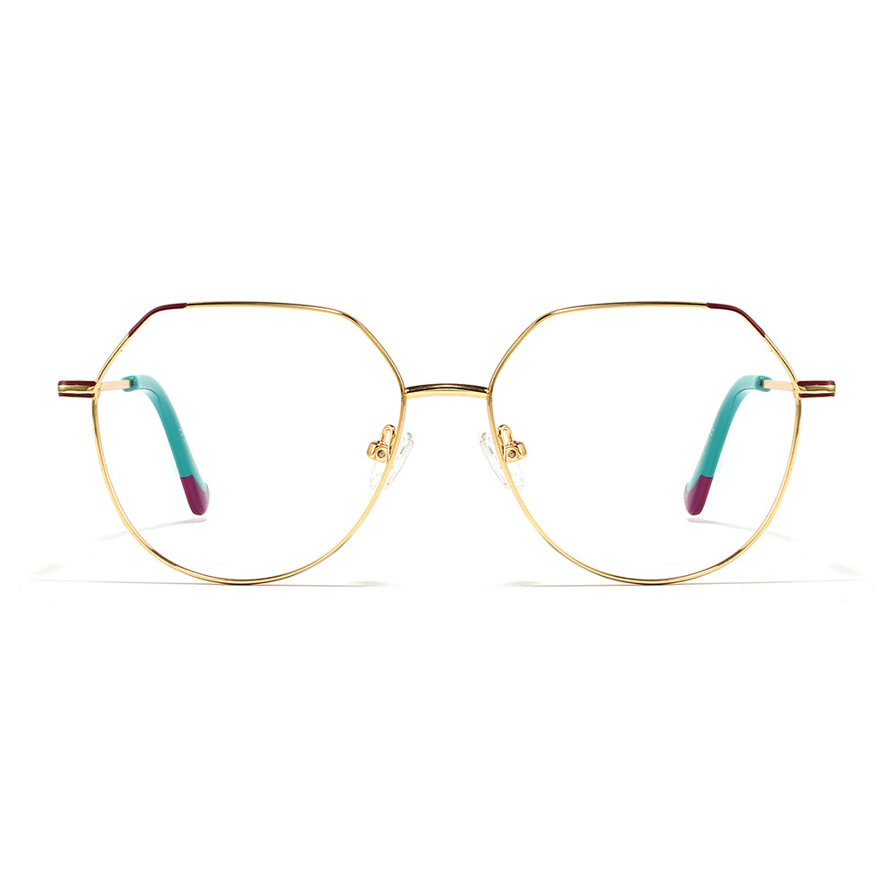 Petra Eyeglasses in Gold