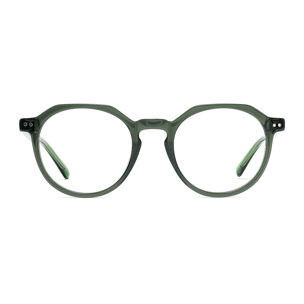 Chrissie Eyeglasses in Dark Green