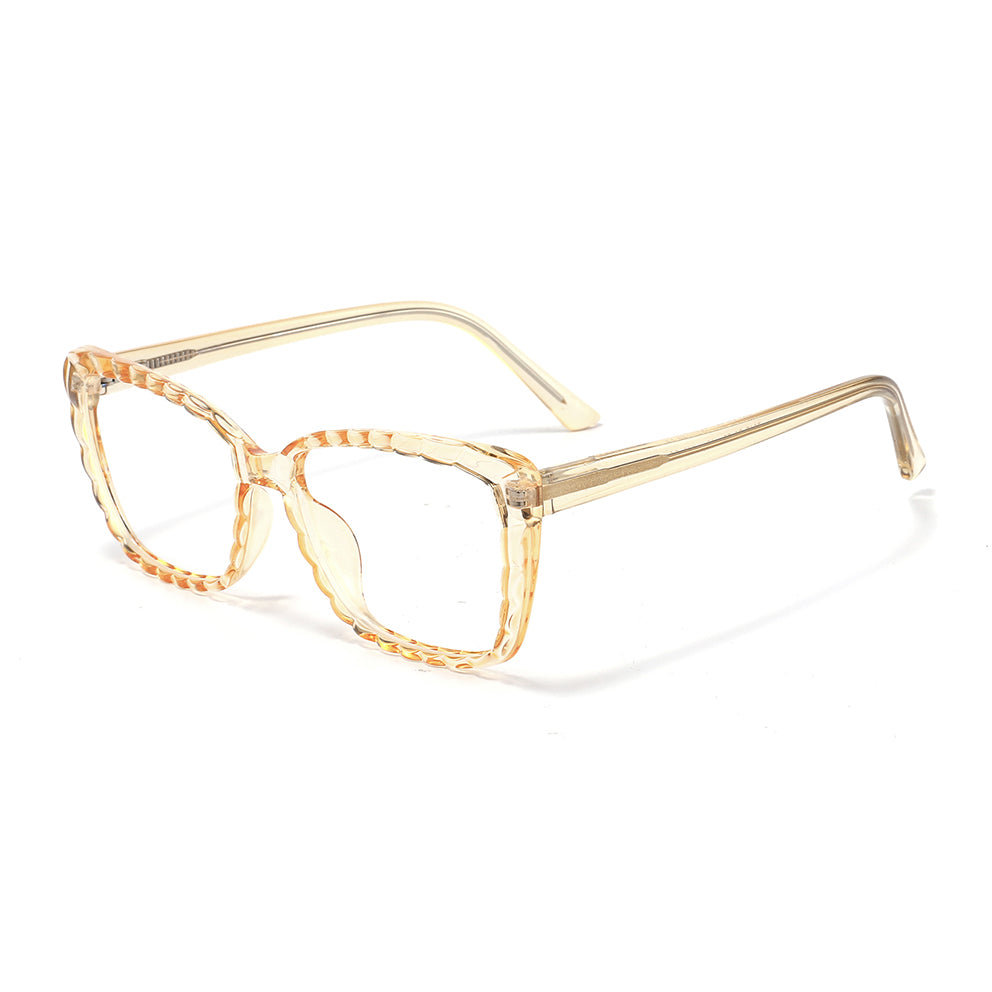 Larow Eyeglasses in Champagne