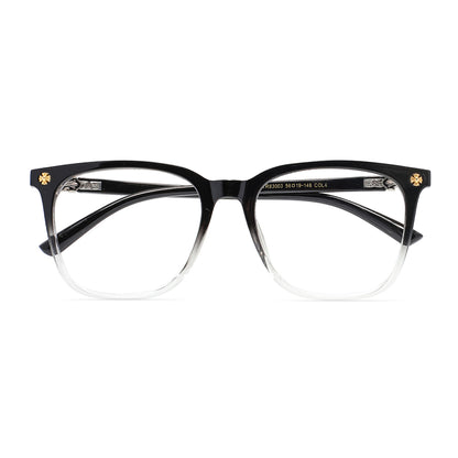 Andrea Eyeglasses in Black & Clear