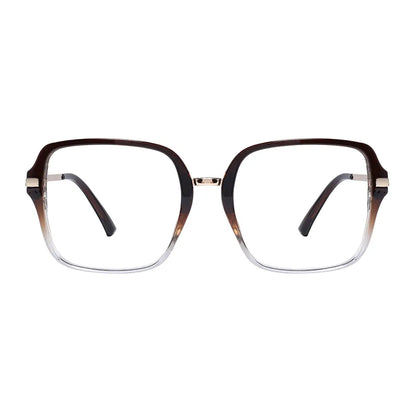 Miku Eyeglasses in Dark Brown & Clear