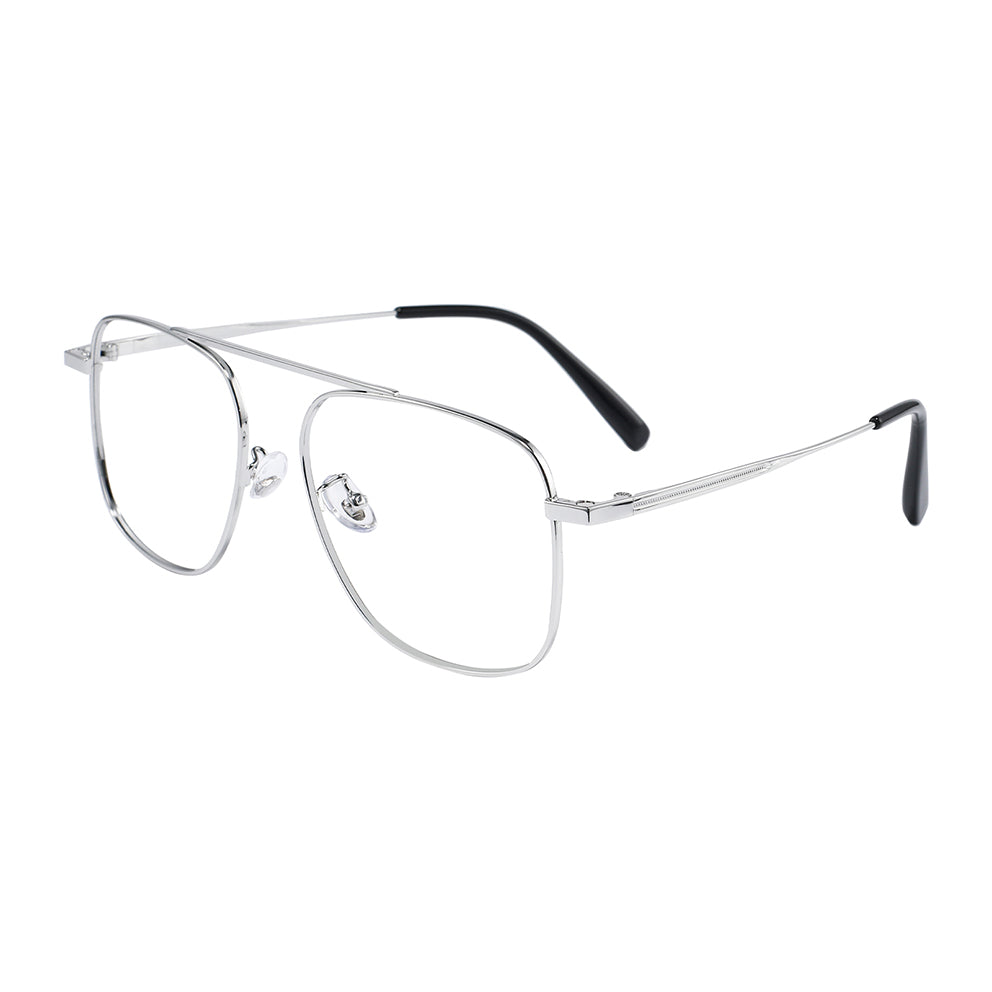 Karter Eyeglasses in Silver