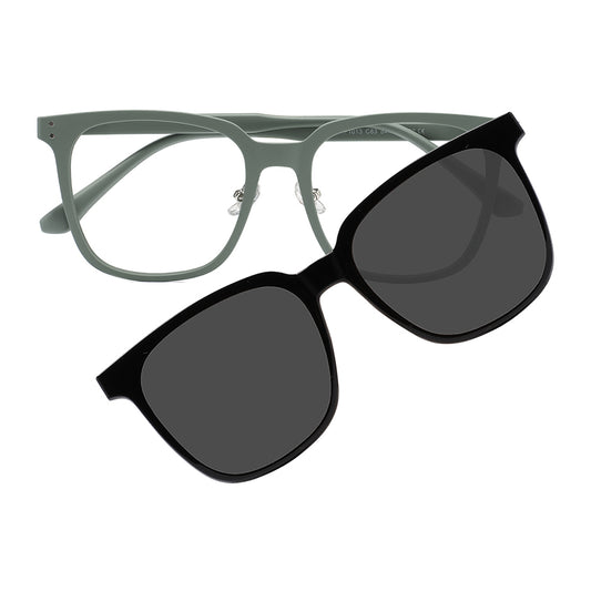 Azimut Eyeglasses in Matte Green