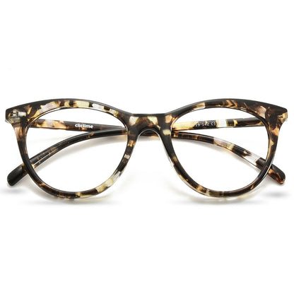 Icey Eyeglasses in Yellow Tortoise