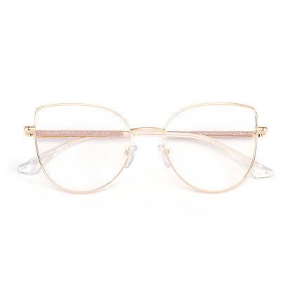 Halo Eyeglasses in Gold