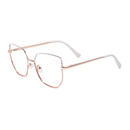 Tinny Eyeglasses in White & Pink