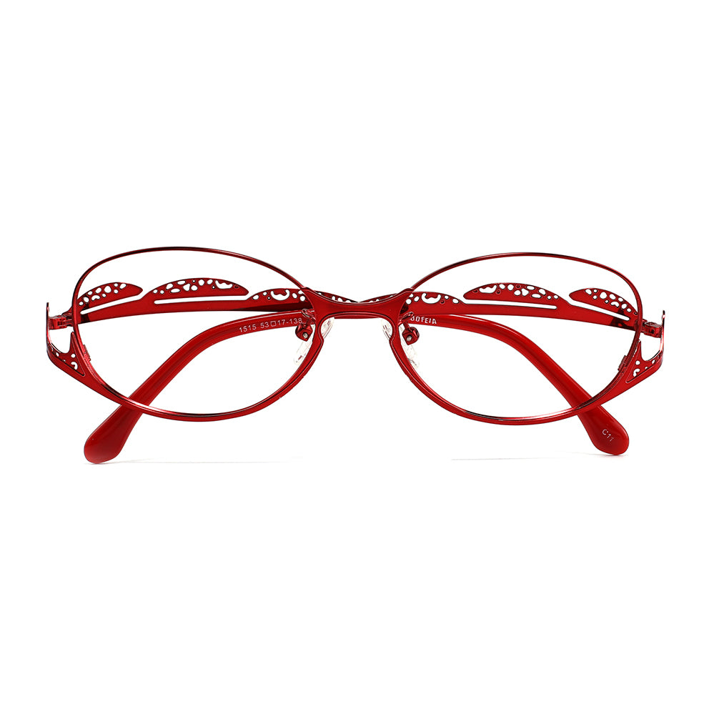 Beini Eyeglasses in Red