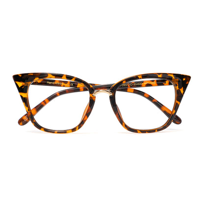 Fara Eyeglasses in Yellow Tortoise