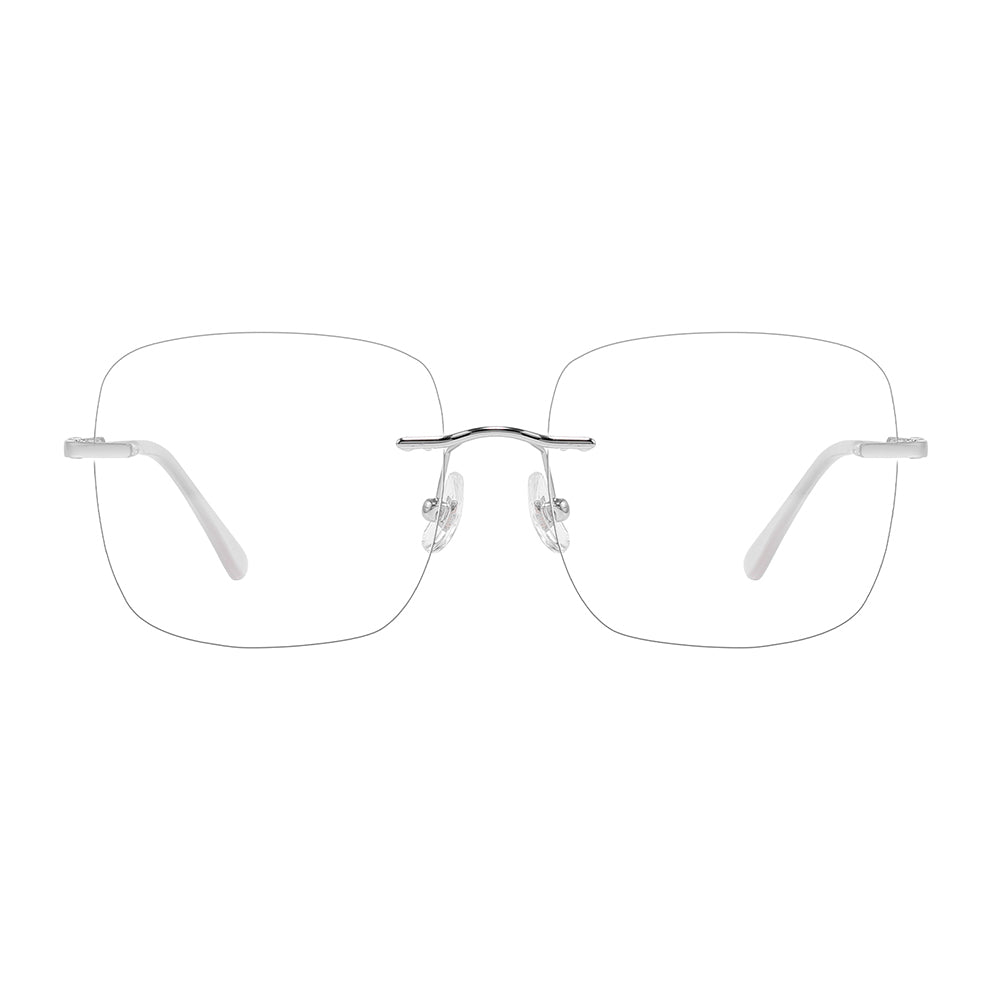 Pure Eyeglasses in Silver