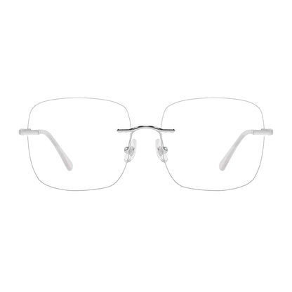 Pure Eyeglasses in Silver