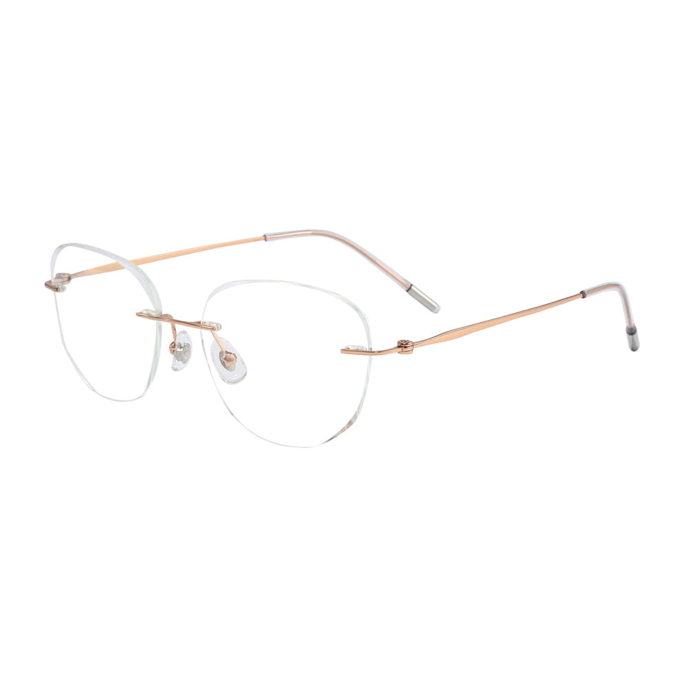 Jocelyn Eyeglasses in Rose Gold