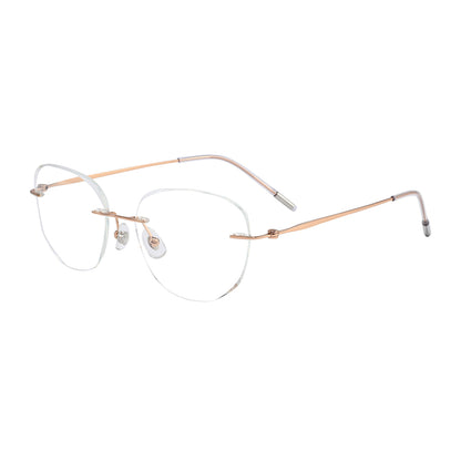 Jocelyn Eyeglasses in Rose Gold