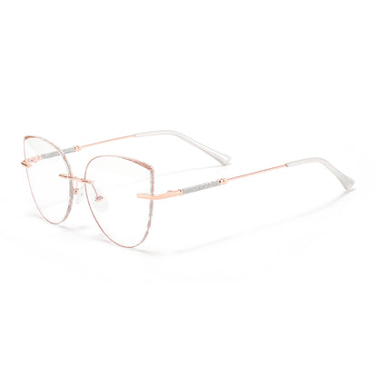 Glamour Eyeglasses in Rose Gold