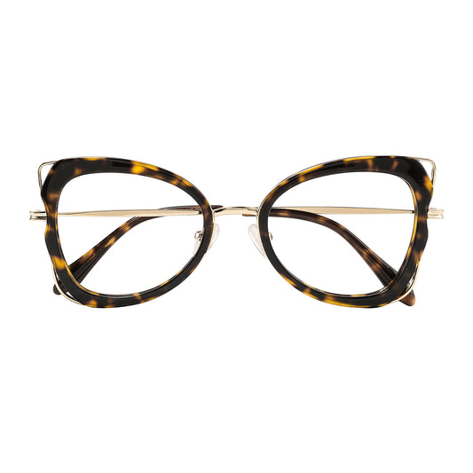 Robecca Eyeglasses in Warm Tortoise