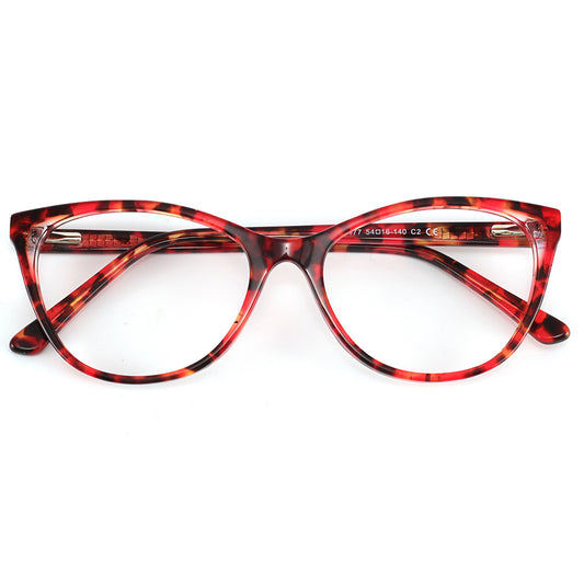 Marilyn Eyeglasses in Red Tortoise