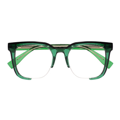 Elora Eyeglasses in Green