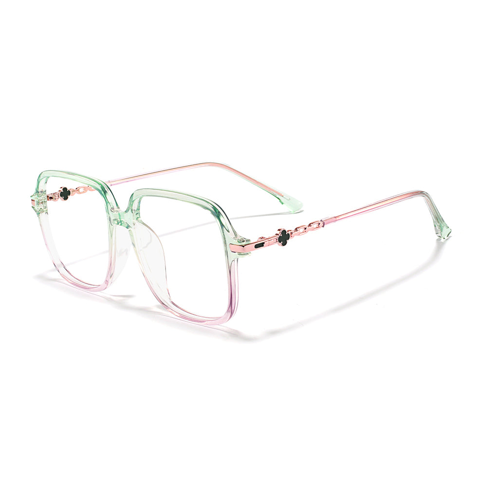 Annis Eyeglasses in Purple & Green