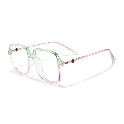 Annis Eyeglasses in Purple & Green