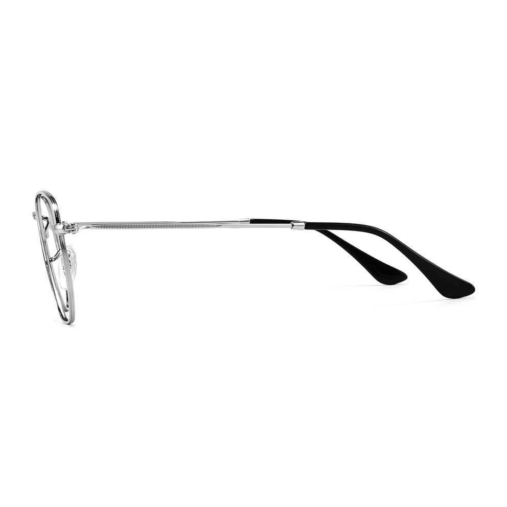 Aidan Eyeglasses in Silver