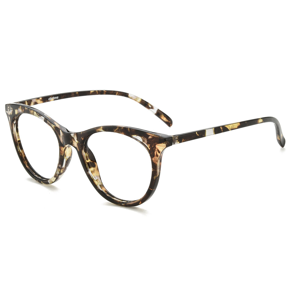 Icey Eyeglasses in Yellow Tortoise