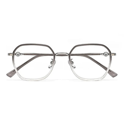 Amore Eyeglasses in Grey & Cream