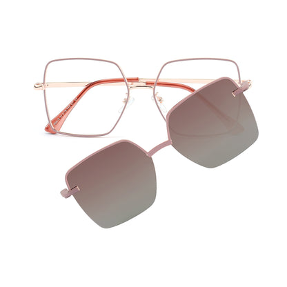 Alona Eyeglasses in Carmine