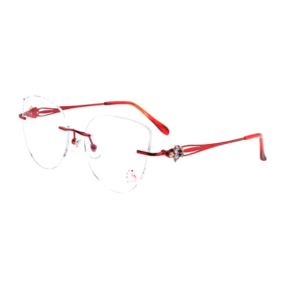 Suki Eyeglasses in Red